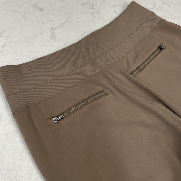 Athleta Venice Flare Pant Large Tall High Waisted Pull On Elastic Athletic Slits - Picture 5 of 16